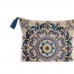 Coussin DKD Home Decor Orange Bleu ciel Blue marine Mandala 40 x 10 x 40 cm (3 Pièces)