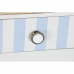 Console DKD Home Decor Céramique Blanc Bleu ciel (110 x 40 x 79 cm)