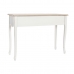 Console DKD Home Decor Céramique Blanc Bleu ciel (110 x 40 x 79 cm)