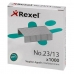 Agrafes Rexel 1000 Pièces 23/13 (20 Unités)