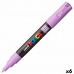 Marķieris POSCA PC-1M Lavanda (6 gb.)