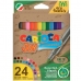 Set de Carioci Carioca Joy Eco Family 24 Piese Multicolor (24 Unități)