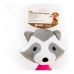 Tuggleksak för hundar Gloria Zar med ljud Polyester Eva-gummi polypropen Tvättbjörn