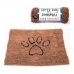 Tappeto per cani Dog Gone Smart Microfibre Marrone (79 x 51 cm)