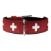 Hondenhalsband Hunter Swiss Rood/Zwart (24-28.5 cm)