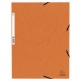 Fascicolo Exacompta Arancio A4 10 Pezzi