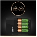 Carregador + Pilhas Recarregáveis DURACELL CEF14 2 x AA + 2 x AAA HR06/HR03 1300 mAh (1 Unidade)