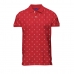 Koszulka Polo z krótkim rękawem Męska JORCOLLECT Jack & Jones  SS FST 12232663 Czerwony