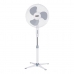 Ventilator cu Picior EDM Alb Gri 45 W