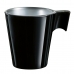 Taza Luminarc Flashy Expresso Negro Vidrio (80 ml) (24 Unidades)