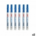 Set de Marcadores Uni-Ball PX-21L 6 Piezas Azul (2 Unidades)