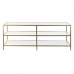 Mesa de Centro DKD Home Decor Dorado 120 x 50 x 45 cm Espejo Metal