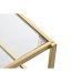 Mesa de Centro DKD Home Decor Dourado 120 x 50 x 45 cm Espelho Metal