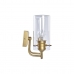 Lampă de Perete DKD Home Decor Geam Auriu* Metal 220 V 50 W (41 x 17 x 24 cm)