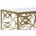 Masa de Cafea DKD Home Decor Oglindă Metal (110 x 60 x 46 cm)