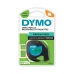 Lamineeritud Lint Sildimasinatele Dymo 91204 12 mm LetraTag® Must Roheline (10 Ühikut)