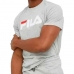 Camisola de Manga Curta Homem Fila Bellano FAU0067 80000  Cinzento