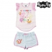 Set de lenjerie/haine Peppa Pig Roz