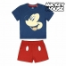 Poletna Pižama Mickey Mouse 73457 Mornarsko modra