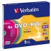 DVD-RW Verbatim 5 gb. Daudzkrāsains 4,7 GB 4x