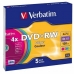 DVD-RW Verbatim 5 Unități Multicolor 4,7 GB 4x