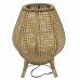 Lampa stołowa DKD Home Decor Brązowy Rattan 50 W (29 x 29 x 40 cm)