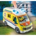 Playset Playmobil 71202 City Life Ambulance 67 Части