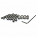 Kit de Ferramentas de Montagem Bolts Allen Dstreet ‎DST-BLT-0003  1 3/8'''