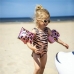 Hulzen Swim Essentials Leopard Roze 2-6 jaar