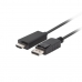 Cavo da DisplayPort a HDMI Lanberg CA-DPHD-11CC-0018-BK 1,8 m