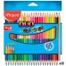 Värvilised pliiatsid Maped Duo Color' Peps	 Mitmevärviline 24 Tükid, osad Kahe otsaga (12 Ühikut)