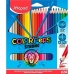 Цветни моливи Maped Color' Peps Strong Многоцветен 24 Части (12 броя)