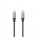 Kabel USB C NANOCABLE 10.01.4100-COMB 50 cm Kolor Zielony