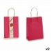 Set de Bolsas Cor de Rosa Papel 8 x 31 x 15 cm (12 Unidades)