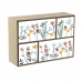 Casetă de Bijuterii Versa Selene 11 x 32 x 32 cm Lemn MDF