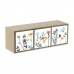 Scatola-Portagioie Versa Selene 11 x 11 x 33 cm Legno MDF