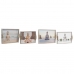 Set di Vassoi DKD Home Decor 40 x 30 x 6 cm Legno MDF (2 Unità)