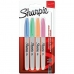 Set of Felt Tip Pens Sharpie 4 Pieces Multicolour (3 Units)