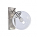 Lampă de Perete DKD Home Decor 25W Geam Argintiu Metal 220 V (20 x 25 x 27 cm)