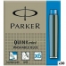 Blekkpåfylling til penn Parker Quink Mini 6 Deler Blå (30 enheter)