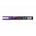 Течни тебеширени маркери Uni-Ball PWE-5M Виолетов (6 Части)