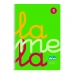 Notebook Lamela Multicolour White Quarto 80 Sheets