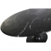 Dining Table DKD Home Decor Black Metal Marble 180 x 100 x 76 cm