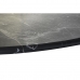 Dining Table DKD Home Decor Black Metal Marble 180 x 100 x 76 cm