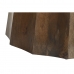 Mesa de Jantar DKD Home Decor Preto Castanho Mármore Madeira de mangueira 120 x 120 x 76 cm