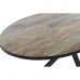 Eettafel DKD Home Decor Zwart Natuurlijk Metaal Mangohout 200 x 100 x 76 cm