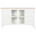 Sideboard DKD Home Decor White Fir MDF Wood 130 x 40 x 80 cm