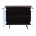 Sidebord DKD Home Decor Hvit Brun Metall Treverk av mangotre 90 x 43 x 80 cm