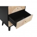 Cassettiera DKD Home Decor 48,3 x 35 x 100 cm Nero Legno