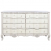 Cómoda DKD Home Decor 155 x 51,5 x 90,5 cm Branco Creme Madeira de mangueira Madeira MDF